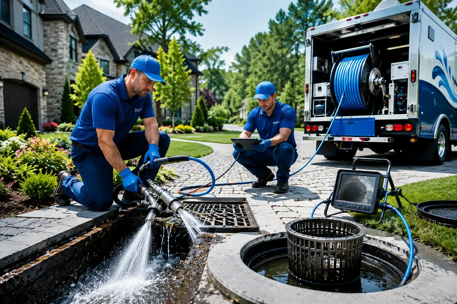 Local outdoor drain cleaning professionals in Louisville, KY